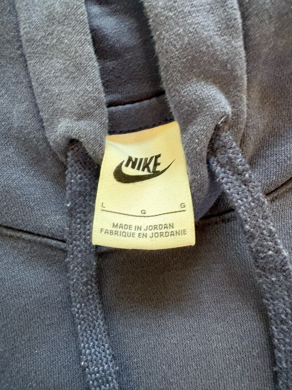 Nike Navy Pullover Hoodie - Men’s Large